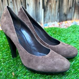 NINE WEST Suede High Heels